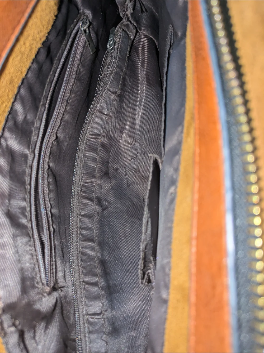 Classic Brown Leather-Look Tote Bag